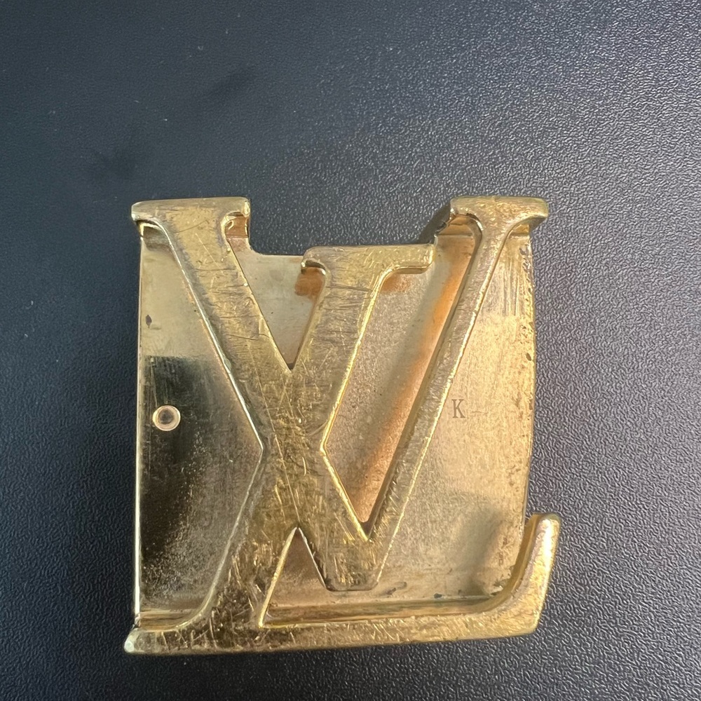 Louis Vuitton Gold Belt Buckle